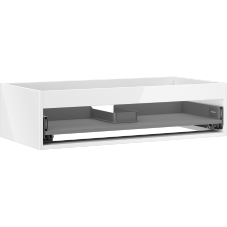 Mexen Box-A Unterschrank-Korpus 90 cm, 1 Schublade, weiß glänzend - 91AX0-0900-235-1-00