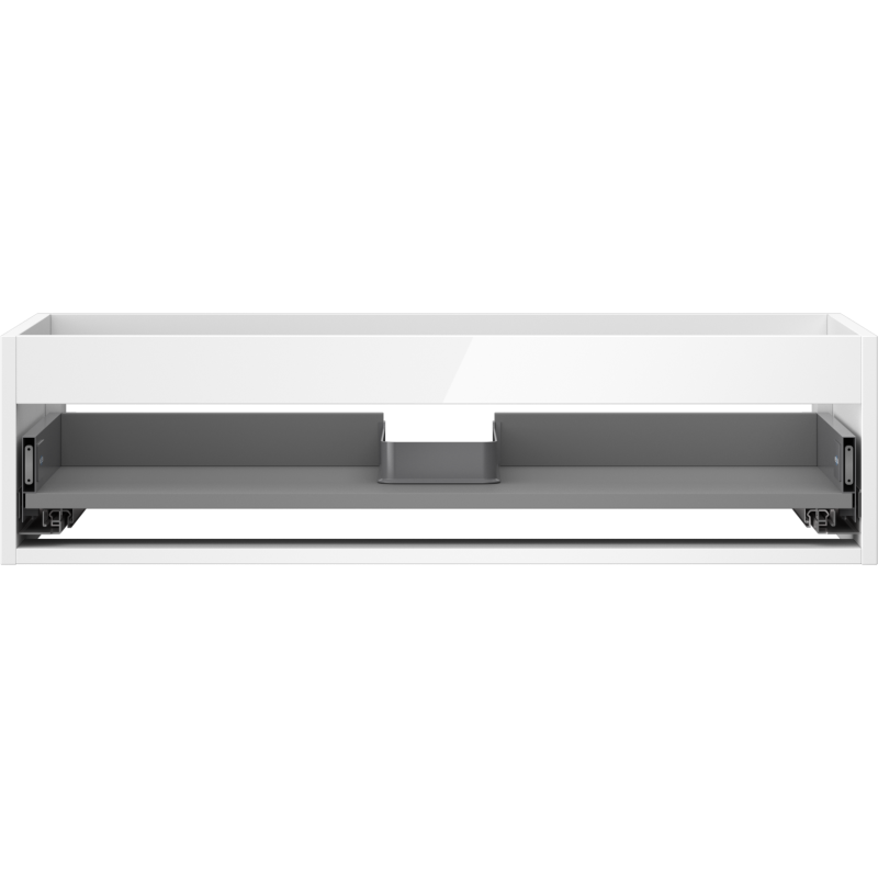 Mexen Box-A corpo do armário suspenso 90 cm, 1 gaveta, branco brilhante - 91AX0-0900-235-1-00