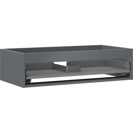 Mexen Box-A Unterschrankkorpus 90 cm, 1 Schublade, Graphit matt - 91AX0-0900-235-1-66