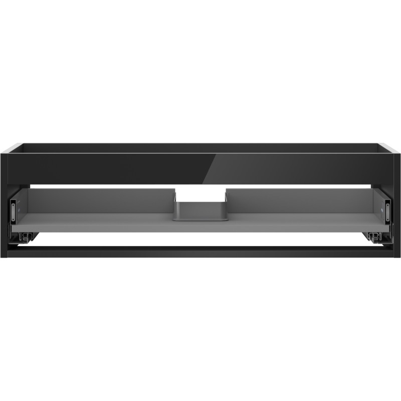 Mexen Box-A ormar za umivaonik 90 cm, 1 ladica, crni sjaj - 91AX0-0900-235-1-70