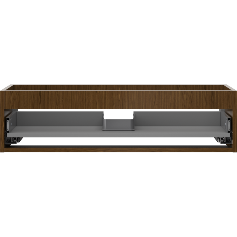 Mexen Box-A corpo de armário de lavatório de 90 cm, 1 gaveta, nogueira - 91AX0-0900-235-1-86