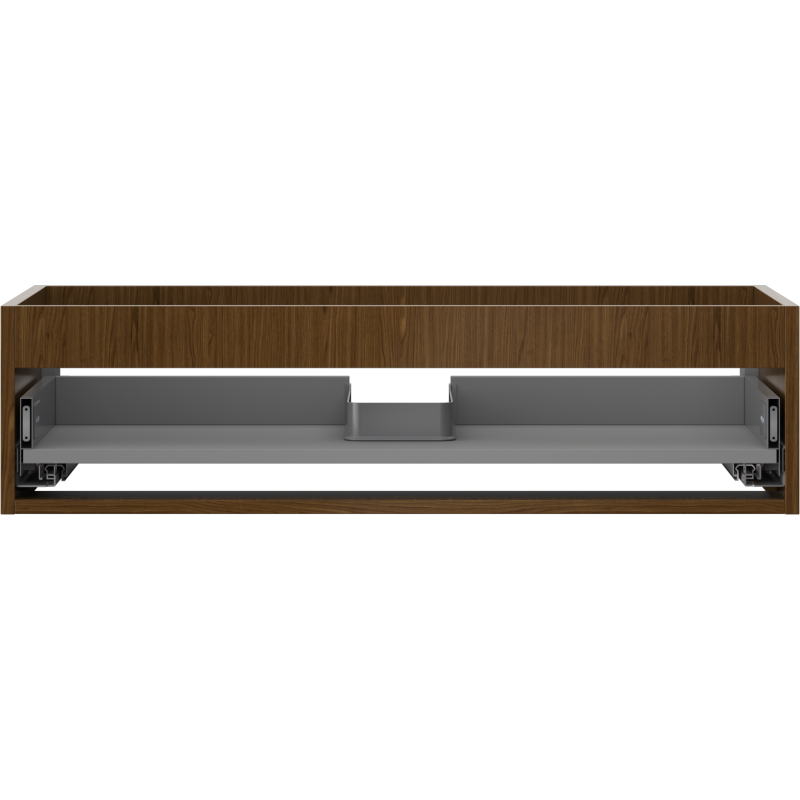 Mexen Box-A cuerpo del mueble bajo lavabo 90 cm, 1 cajón, nogal - 91AX0-0900-235-1-86