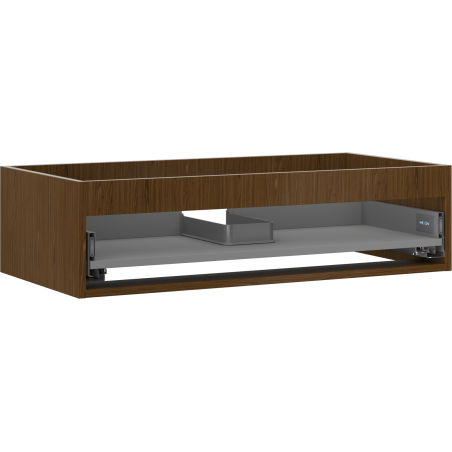 Mexen Box-A kastondersteuning 90 cm, 1 lade, walnoot - 91AX0-0900-235-1-86