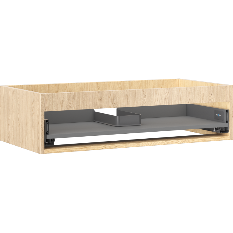 Mexen Box-A corps de meuble sous-vasque 90 cm, 1 tiroir, chêne - 91AX0-0900-235-1-81