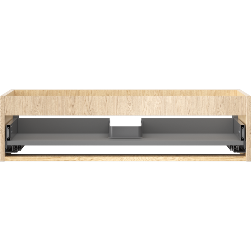 Mexen Box-A corps de meuble sous-vasque 90 cm, 1 tiroir, chêne - 91AX0-0900-235-1-81