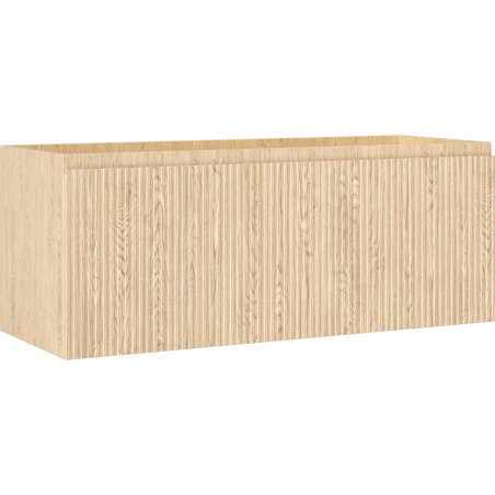 Mexen Rivel badkamerkast onder wastafel 120 cm, 1 lade, gegroefd, eiken - 91A20-12047-1-BF81