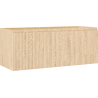 Mexen Rivel szafka łazienkowa podumywalkowa 120 cm, 1 szuflada, ryflowana , dąb - 91A20-12047-1-BF81