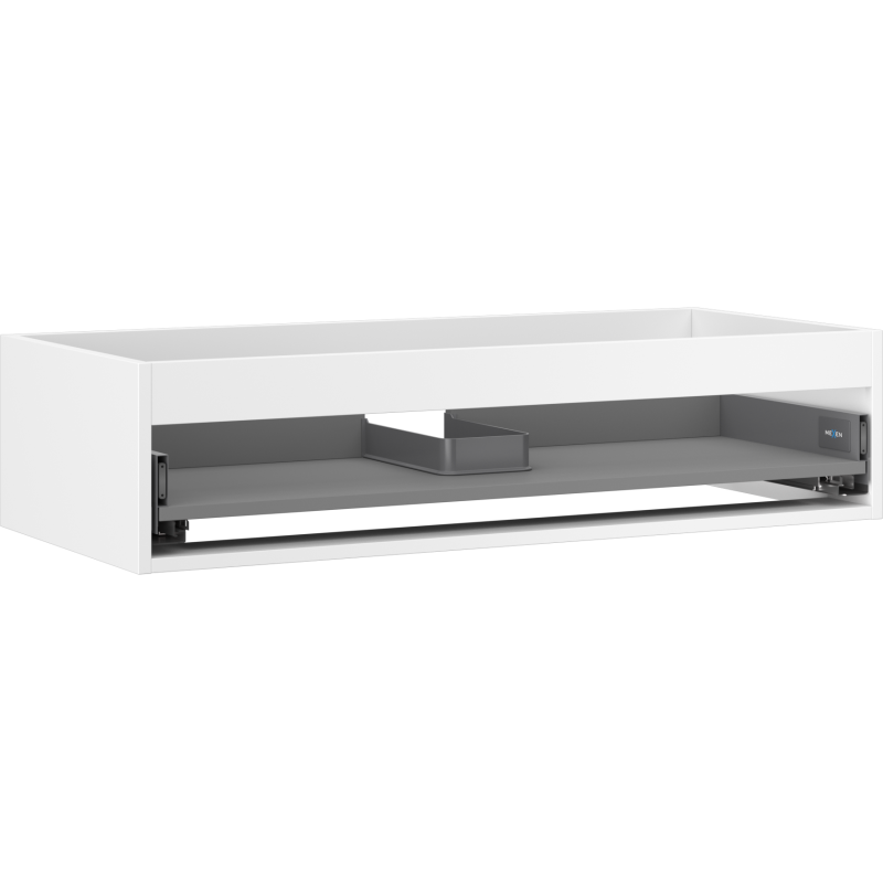 Mexen Box-A Schrankunterbau 100 cm, 1 Schublade, weiß matt - 91AX0-1000-235-1-01