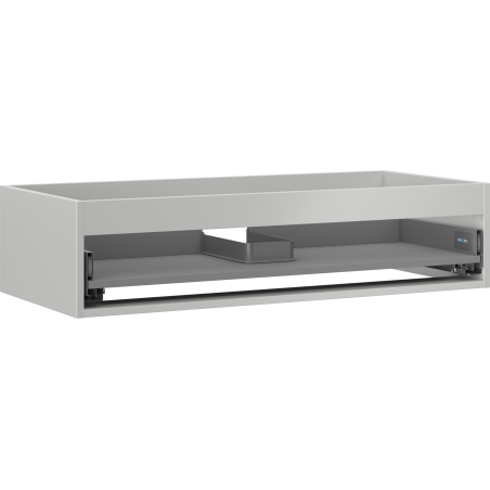 Mexen Box-A Waschtischunterschrank 100 cm, 1 Schublade, graumatt - 91AX0-1000-235-1-62