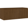 Mexen Rivel vannitoa kapp 120 cm, 1 sahtel, rihveldatud, pähkel - 91A20-12047-1-BF86