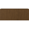 Mexen Rivel vannitoa kapp 120 cm, 1 sahtel, rihveldatud, pähkel - 91A20-12047-1-BF86