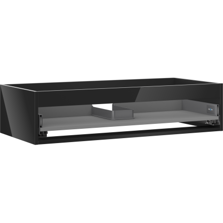Mexen Box-A korpus ormarića ispod umivaonika 100 cm, 1 ladica, crni sjaj - 91AX0-1000-235-1-70