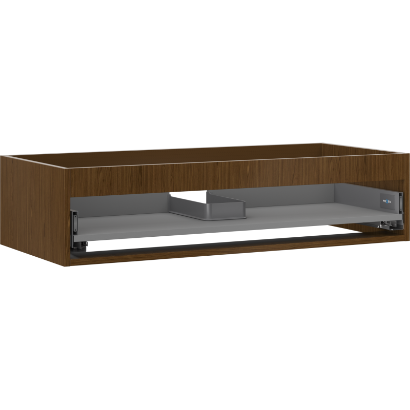 Mexen Box-A korpus szafki podumywalkowej 100 cm, 1 szuflada, orzech - 91AX0-1000-235-1-86