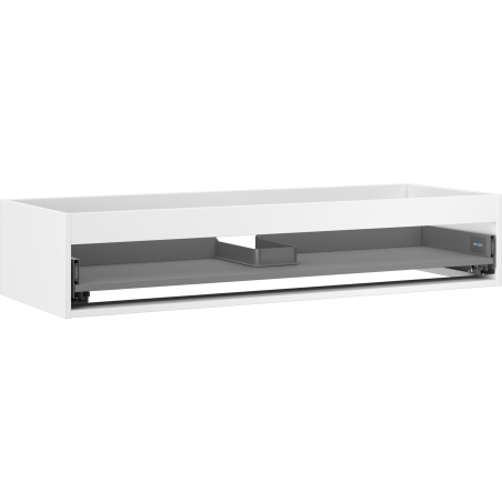 Mexen Box-A vanity cabinet frame 120 cm, 1 drawer, matte white - 91AX0-1200-235-1-01