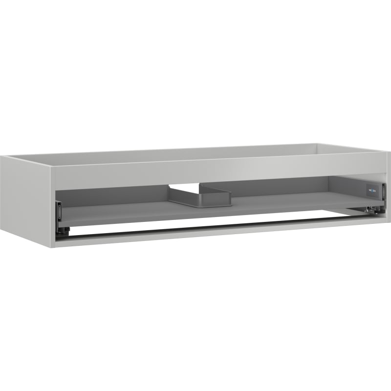 Mexen Box-A korpus ormarića ispod umivaonika 120 cm, 1 ladica, sivi mat - 91AX0-1200-235-1-62