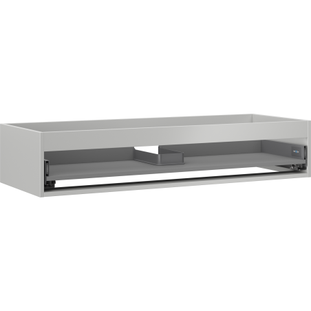 Mexen Box-A corps du meuble sous-lavabo 120 cm, 1 tiroir, gris mat - 91AX0-1200-235-1-62
