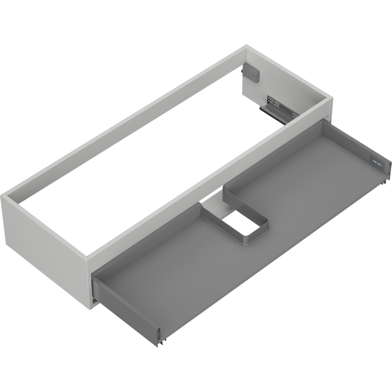 Mexen Box-A korpus szafki podumywalkowej 120 cm, 1 szuflada, szary mat - 91AX0-1200-235-1-62