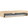 Mexen Box-A korpus ormarića ispod umivaonika 120 cm, 1 ladica, hrast - 91AX0-1200-235-1-81