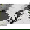 Mexen Stone+ brodzik kompozytowy prostokątny 200 x 90 cm, antracyt - 44719020