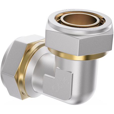 Mexen PEX-S verschraubtes PEX-Winkelstück 32 x 32 - W97224-3232-00