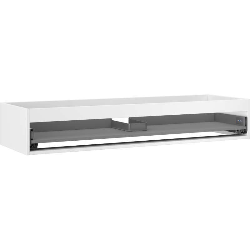 Mexen Box-A Korpus des Unterschranks 140 cm, 1 Schublade, Weiß Matt - 91AX0-1400-235-1-01