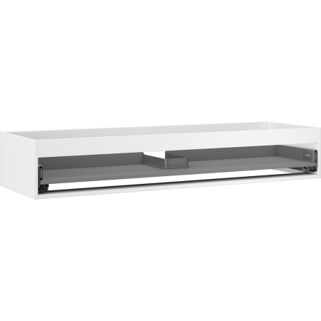 Mexen Box-A Korpus des Unterschranks 140 cm, 1 Schublade, Weiß Matt - 91AX0-1400-235-1-01