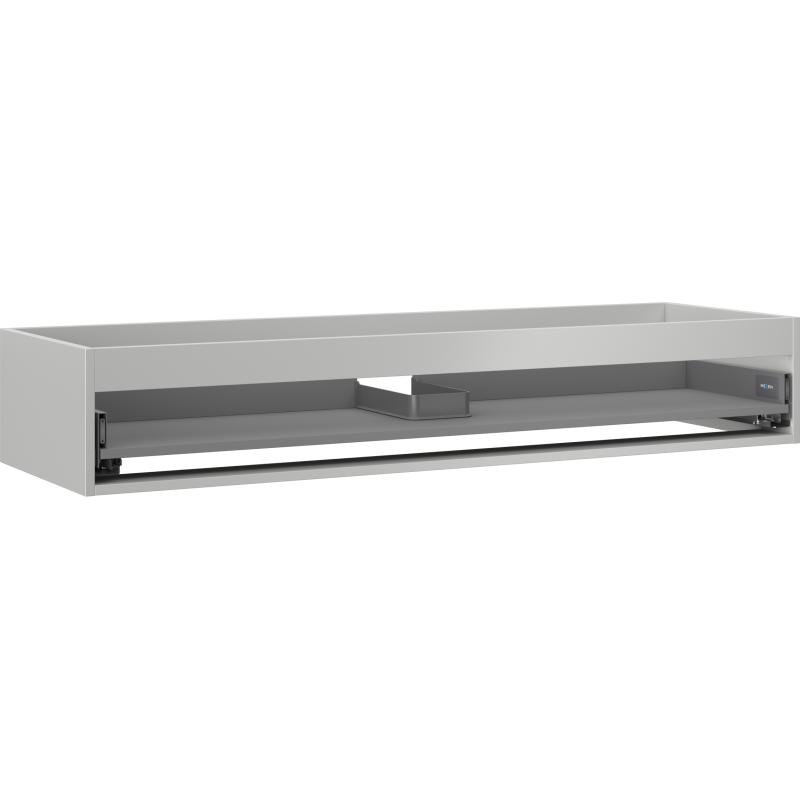 Mexen Box-A korpus szafki podumywalkowej 140 cm, 1 szuflada, szary mat - 91AX0-1400-235-1-62