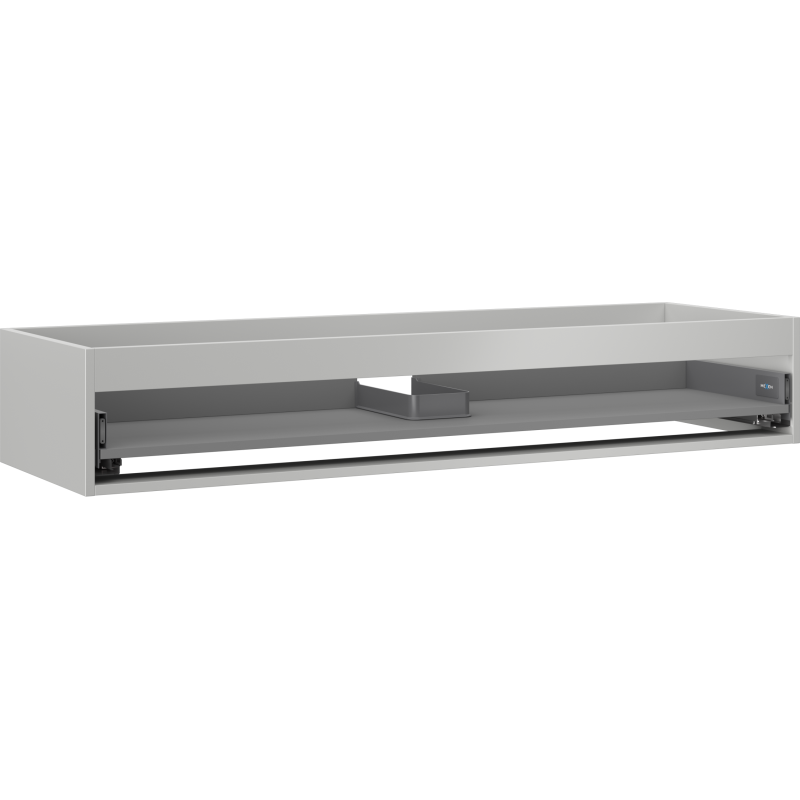 Mexen Box-A onderkastlichaam 140 cm, 1 lade, grijs mat - 91AX0-1400-235-1-62