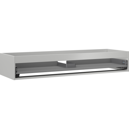 Mexen Box-A Gehäuse des Waschtischunterschranks 140 cm, 1 Schublade, graumatt - 91AX0-1400-235-1-62