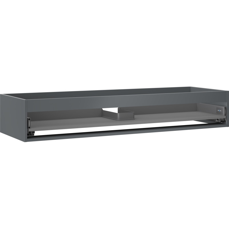 Mexen Box-A korpus ormarića ispod umivaonika 140 cm, 1 ladica, mat grafit - 91AX0-1400-235-1-66