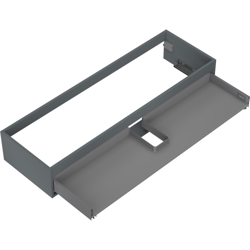 Mexen Box-A korpus ormarića ispod umivaonika 140 cm, 1 ladica, mat grafit - 91AX0-1400-235-1-66