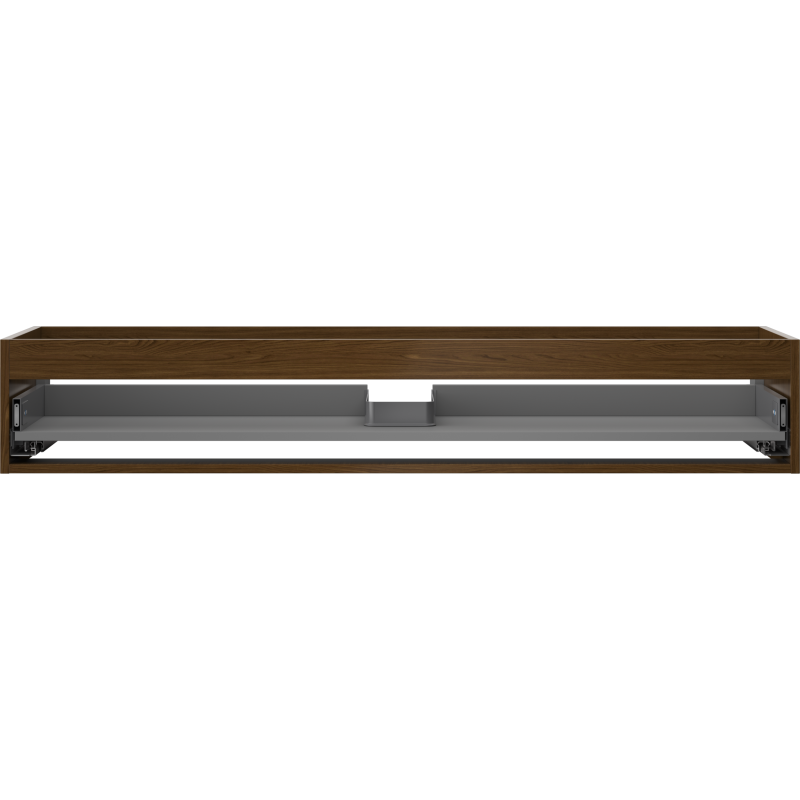 Mexen Box-A korpus szafki podumywalkowej 140 cm, 1 szuflada, orzech - 91AX0-1400-235-1-86