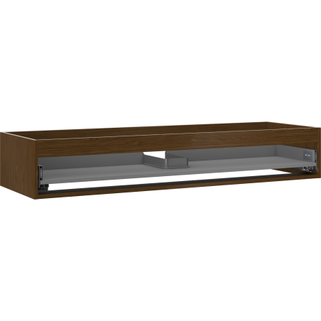Mexen Box-A korpus ormarića ispod umivaonika 140 cm, 1 ladica, orah - 91AX0-1400-235-1-86