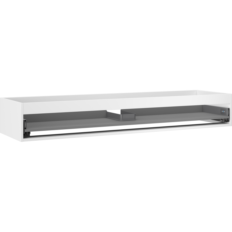 Mexen Box-A korpus szafki podumywalkowej 160 cm, 1 szuflada, biały mat - 91AX0-1600-235-1-01
