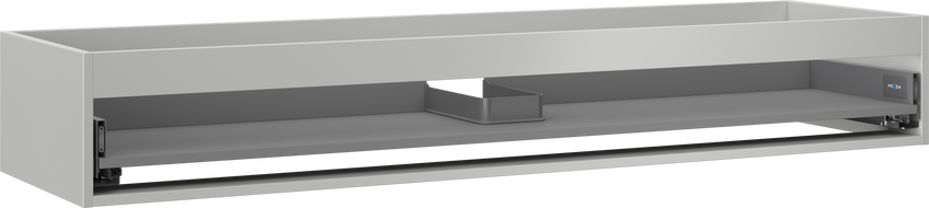 Mexen Box-A corpo del mobile sotto lavabo 160 cm, 1 cassetto, grigio opaco - 91AX0-1600-235-1-62