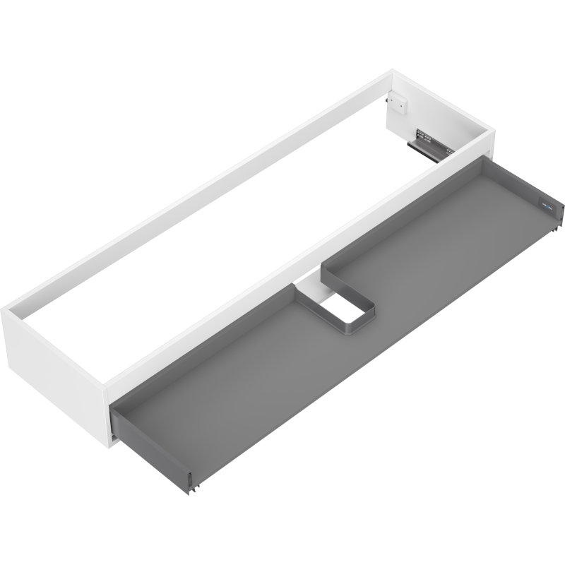 Mexen Box-A korpus szafki podumywalkowej 160 cm, 1 szuflada, biały mat - 91AX0-1600-235-1-01