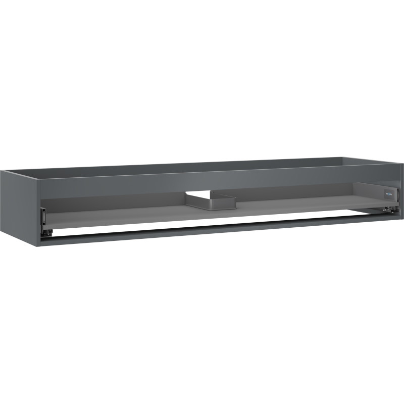 Mexen Box-A korpus ormarića ispod umivaonika 160 cm, 1 ladica, mat grafit - 91AX0-1600-235-1-66