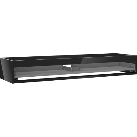 Mexen Box-A korpus szafki podumywalkowej 160 cm, 1 szuflada, czarny połysk - 91AX0-1600-235-1-70