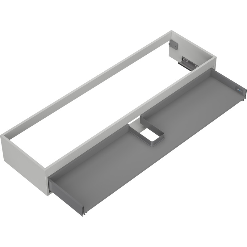 Mexen Box-A korpus ormarića ispod umivaonika 160 cm, 1 ladica, siv mat - 91AX0-1600-235-1-62