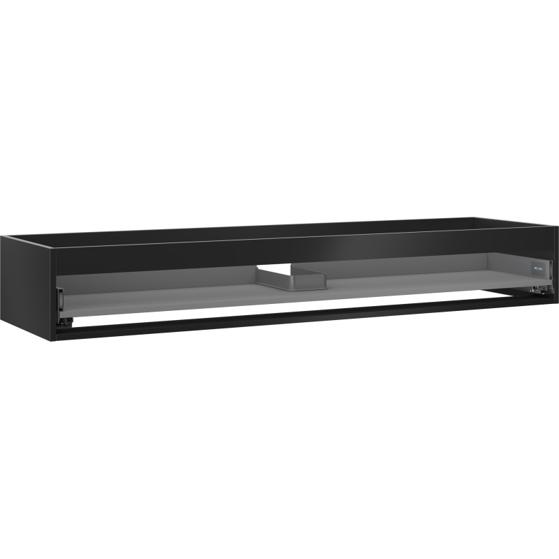 Mexen Box-A valamukapi karkass 160 cm, 1 sahtel, must matt - 91AX0-1600-235-1-71