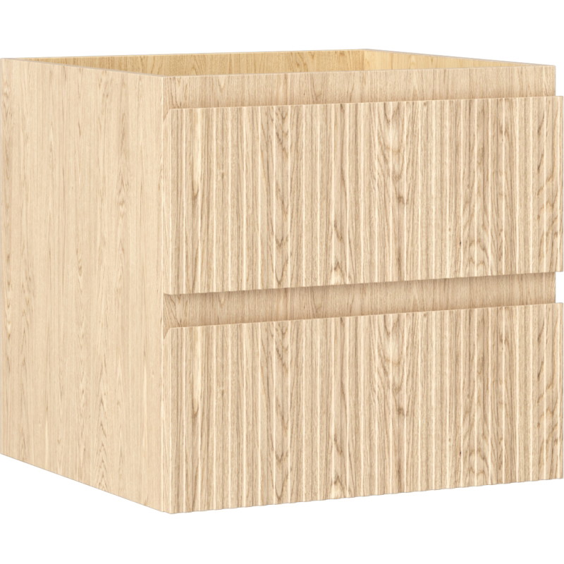 Mexen Rivel vannitoakapp valamu alla 50 cm, 2 sahtlit, sooniline, tamm - 91A20-05047-2-BFF81