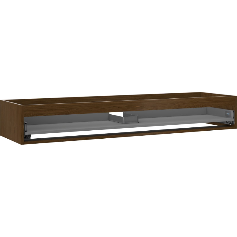 Mexen Box-A korpus ormarića ispod umivaonika 160 cm, 1 ladica, orah - 91AX0-1600-235-1-86