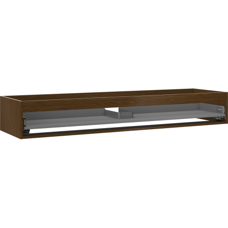 Mexen Box-A korpus szafki podumywalkowej 160 cm, 1 szuflada, orzech - 91AX0-1600-235-1-86