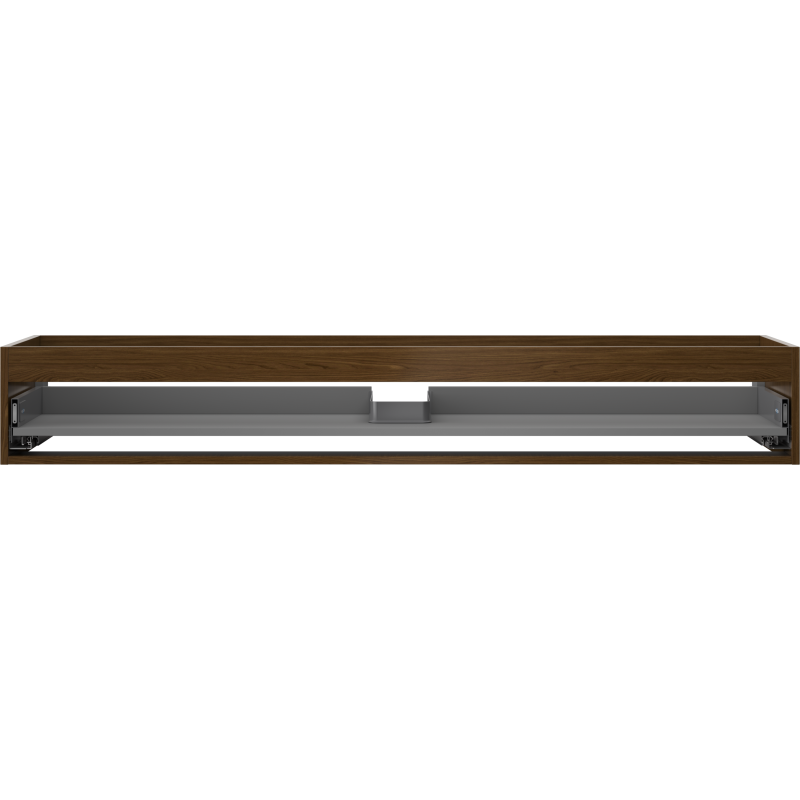 Mexen Box-A korpus szafki podumywalkowej 160 cm, 1 szuflada, orzech - 91AX0-1600-235-1-86