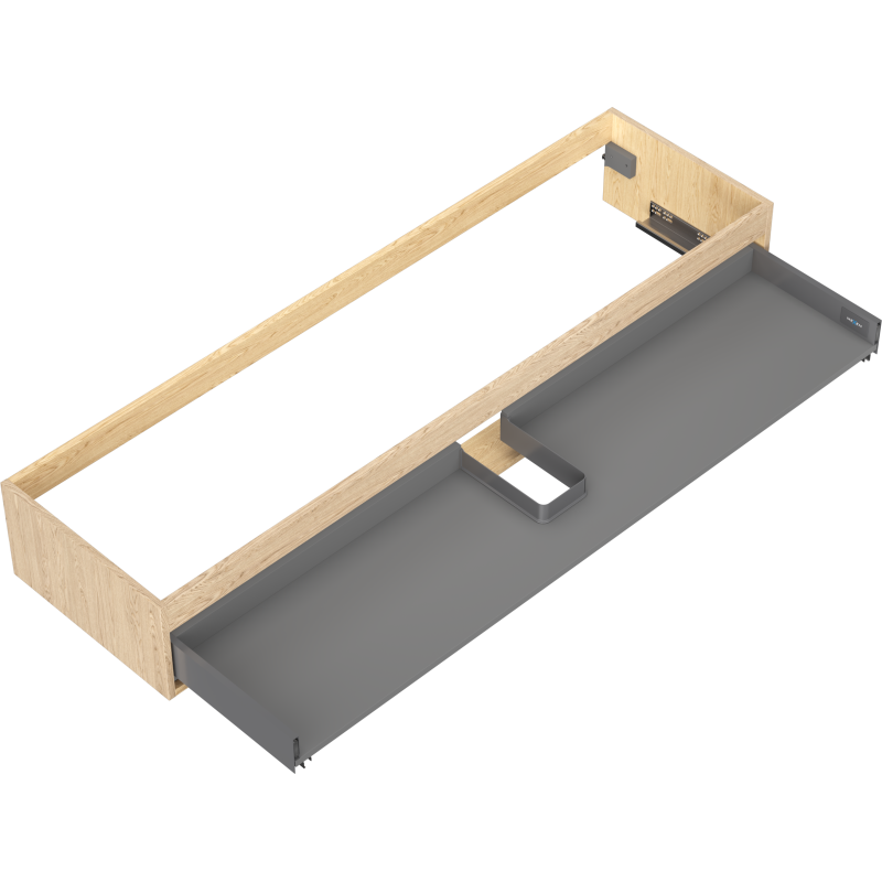 Mexen Box-A Cabinet Base 160 cm, 1 Drawer, Oak - 91AX0-1600-235-1-81