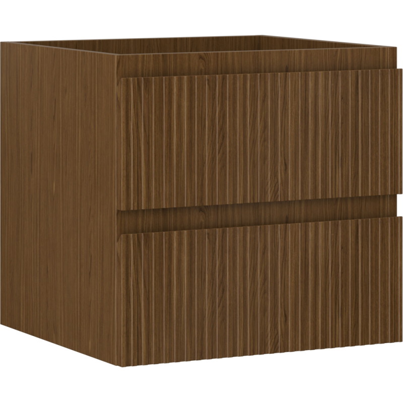 Mexen Rivel vannitoakapp 50 cm, 2 sahtlit, sooniline, pähkel - 91A20-05047-2-BFF86