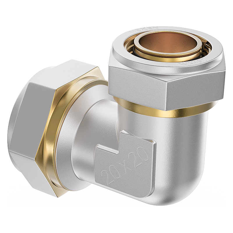 Mexen PEX-S reducerande vridna PEX-knä 25 x 20 - W97225-2520-00