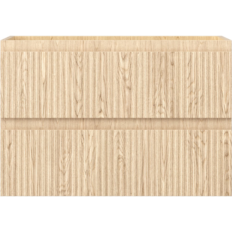 Mexen Rivel 70 cm valamu alune kapis, 2 sahtlit, soonitud, tamm - 91A20-07047-2-BFF81