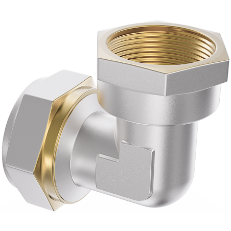Mexen PEX-S verschraubtes Knie PEX 20 x 3/4 IG - W97226-2034F-00