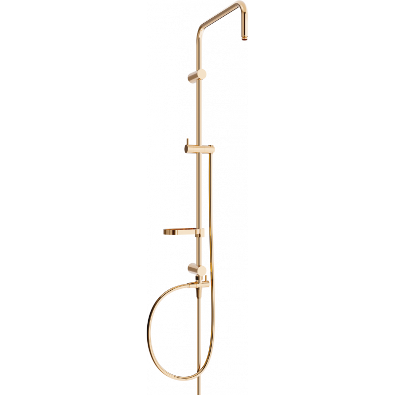 Mexen X douchekolom, roze goud - 7939199-60